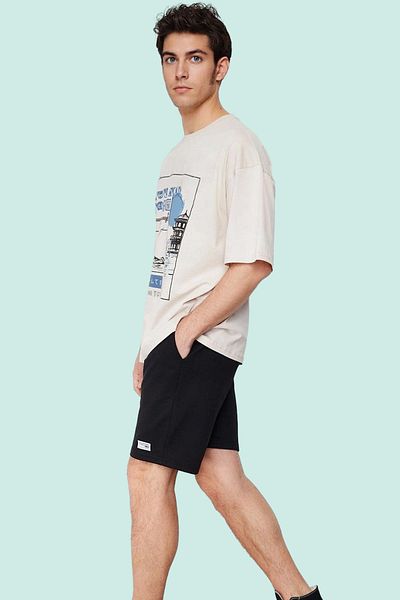 PayBuy Men's Wide Leg Shorts Cotton Comfortable for Casual Combinations Weekend Summer Must-Have