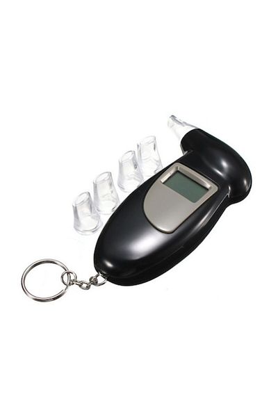 Palmonix Digital Alcohol Tester LCD with 4 Additional Mouthpieces