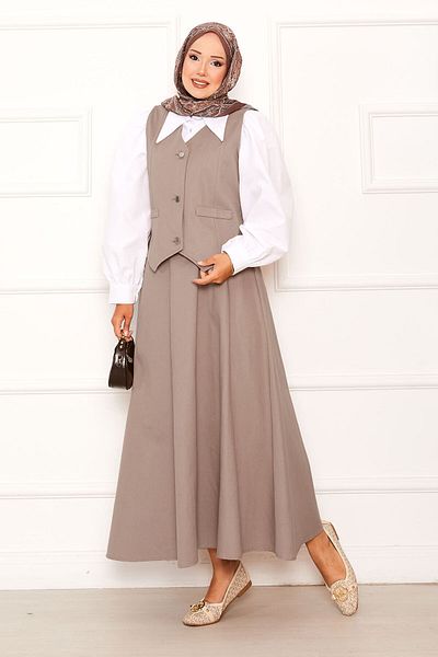 EBRUTESETTÜR Three Button Vest Skirt Double Suit