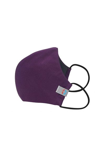 OEM Set of 5 Reusable Antimicrobial Protective Masks - Eggplant | Cherokee Mask Size: S/M