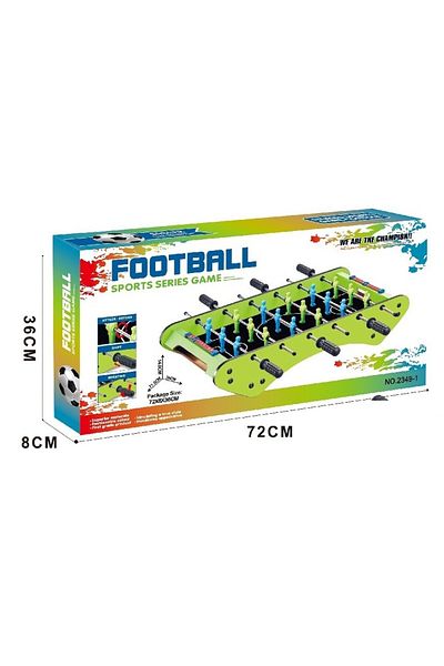 Flippy Football Table with Field, Flippy, without Legs, 6 Handles, Scoreboard