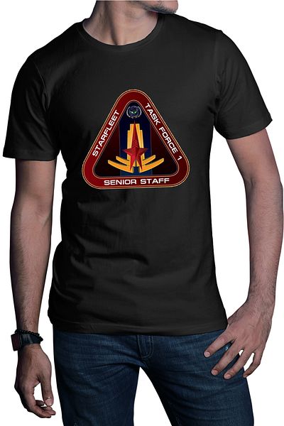 OEM Men's T-shirt Star Trek Senior Staff Task Force Sigil