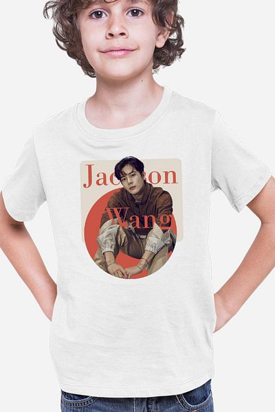 OEM Tricou copii Got7 Jackson Wang Chinese Rapper Dancer Multi Talent