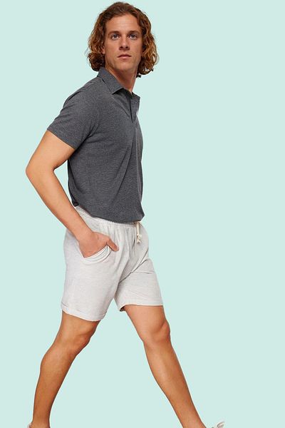 PayBuy Men's Linen Look Short Shorts Comfortable Fit Pocket Detail Daily Use a Must Have in Summer