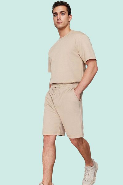 PayBuy Men's Straight Fit Knitted Shorts Tube Leg Casual Daily Summer Special Occasions Where the Style Meets