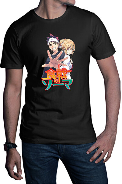 OEM Ανδρικό T-shirt Food Wars Souma Erina Cookers Anime Otaku