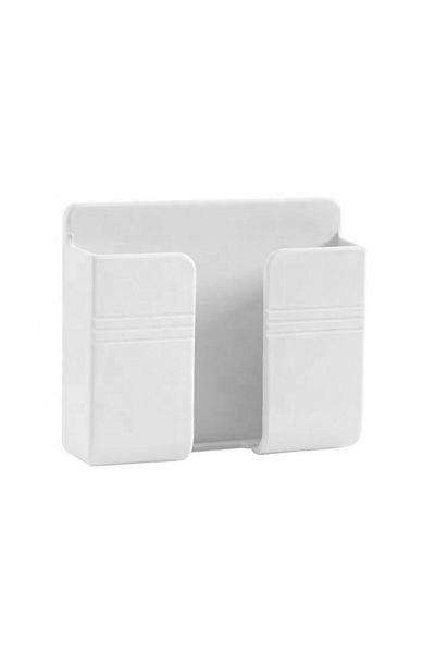 Aptel Phone charging stand, plastic, white, 9.7×8.4 cm