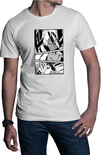 OEM Tricou barbati Bleach Ichigo Kurosaki Rukia Psiho