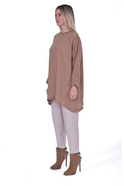 Invee Jazz Arge Tunic Camel
