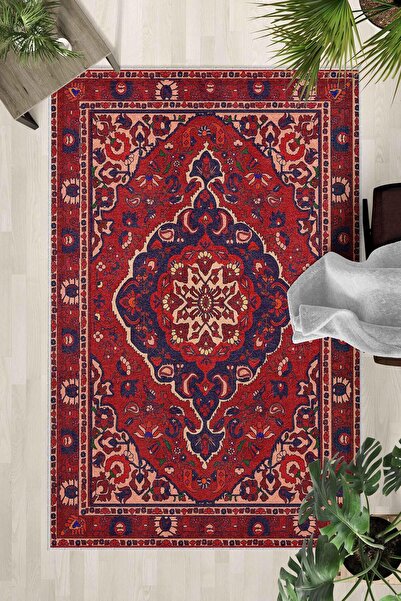 Monnhein Covor lavabil cu bază anti-alunecare – Covor modern cu imprimare dig...