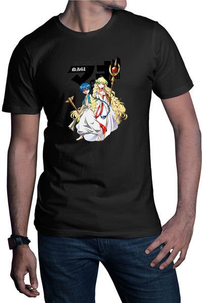 OEM Tricou barbati Magi The Labyrinth of Magic Alladin Blonde Girl