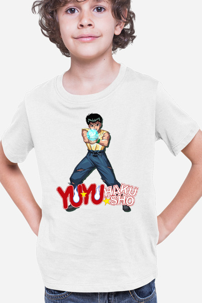 OEM Yu Yu Hakusho Yusuke Urameshi Super Power Paranormal Anime Παιδικό T-shirt