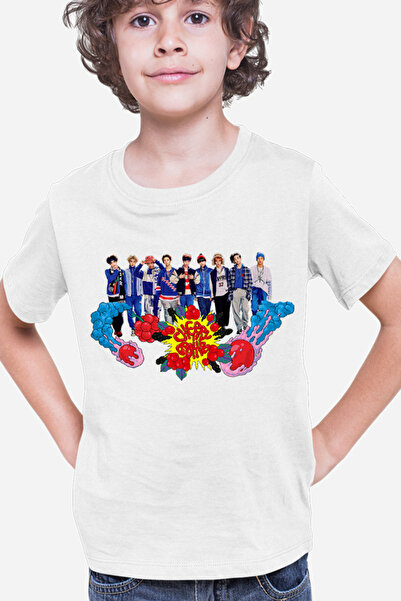 OEM NCT Cherry Bomb Sweets Кампания Концептуални изображения Детска тениска