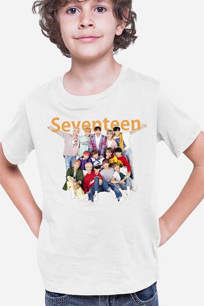 OEM Tricou copii Seventeen Group Members Fan Page Boys K-Pop