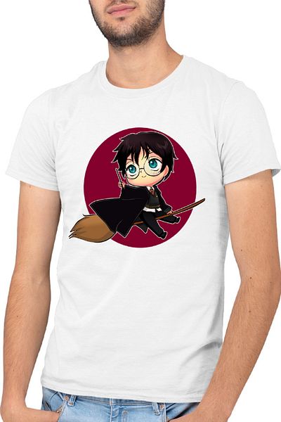 OEM Harry Potter J. K. Rowling Fantasy Supernatural British Men's T-Shirt