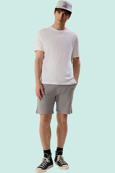 PayBuy Men's Short Length Cotton Textured Shorts Comfortable Casual Styles Weekend Summer Must Haves