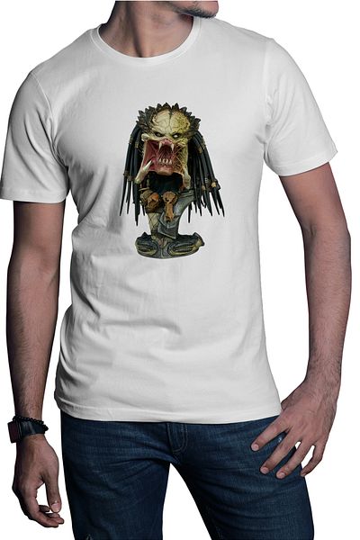 OEM Men's T-shirt Predator Versus Aliens Extinction Demon Rise