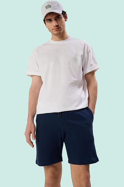 PayBuy Men's Short Length Cotton Textured Shorts Comfortable Casual Styles Weekend Summer Must Haves
