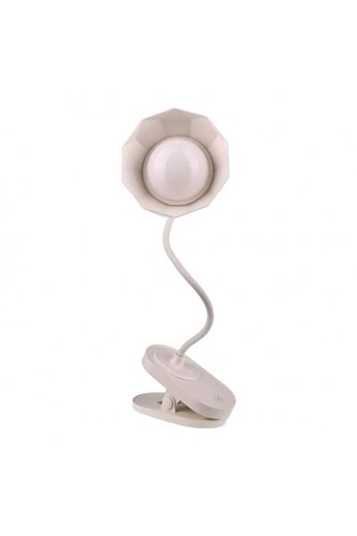 OEM Veioza Margareta cu LED, 3 Tipuri Lumina, Plastic, 13x38cm, Alb