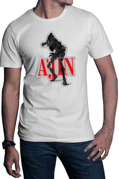 OEM Men's T-shirt Ajin Monster Immortal Humans Africa Japan Hunt