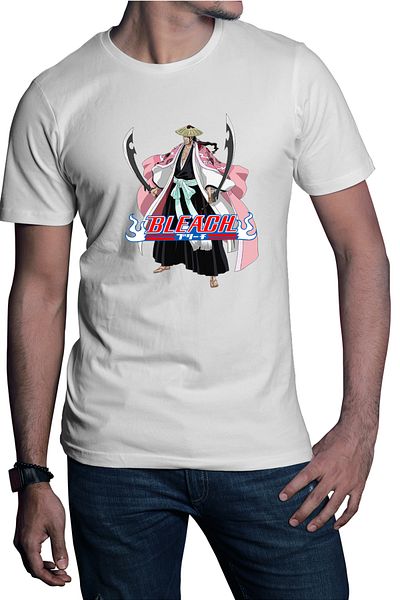 OEM Tricou barbati Bleach Shunsui Kyoraku Sho Arena Samurai