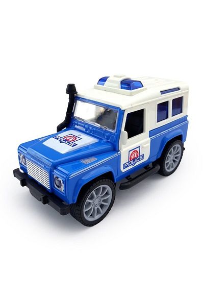 OEM Plastic 4x4 Police car, battery operated, 22x14cm