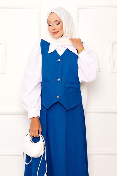 EBRUTESETTÜR Three Button Vest Skirt Double Suit
