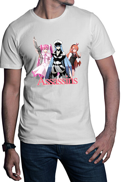 OEM Tricou barbati Akame ga Kill Mine Esdeath Celsea Spadasin Assasin Anime