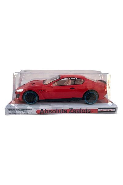 OEM Jucarie, masina din plastic, 30x10cm, rosu