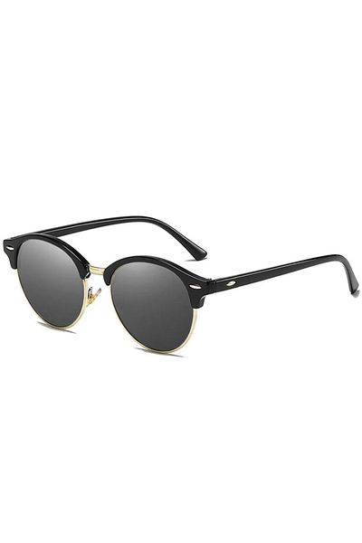 SKYDDAR INNOVATION Men's Sunglasses, Round, Polarized, Skyddar 66612, Smoke