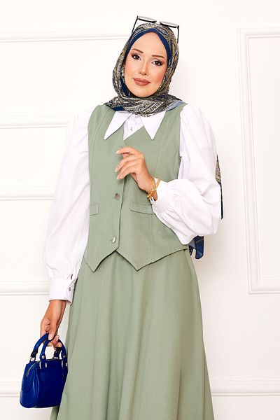 EBRUTESETTÜR Three Button Vest Skirt Double Suit
