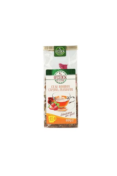 5 O'Clock Strawberry and Rose Rooibos Tea, 80 g, 5 O'Clock Tea