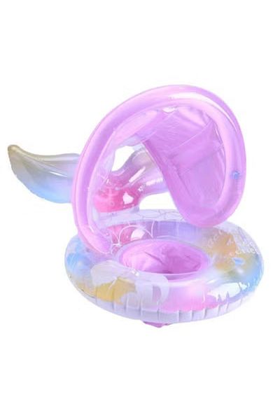 Fun Moment Inflatable Swimming Float with Canopy
