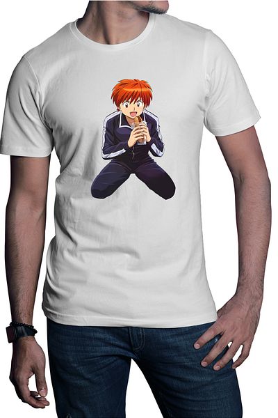 OEM Men's T-shirt Rin-ne Rin Eat Anime Rokudo