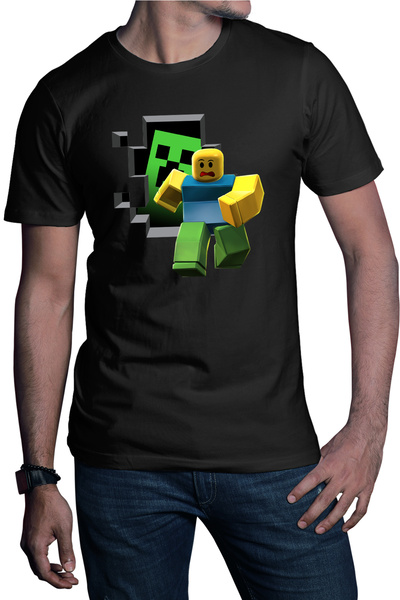 OEM Tricou barbati Roblox Minecraft Earth Aternos Mcskins