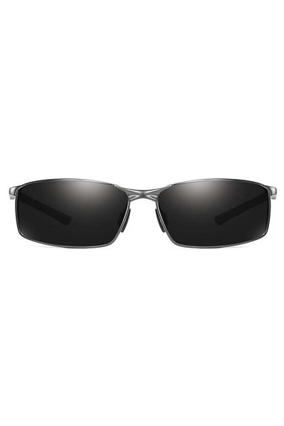 SKYDDAR INNOVATION Men's sunglasses, Polarized, Skyddar 559, Black;silver