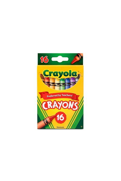 Crayola Crayons 16/Pkg 52-3016