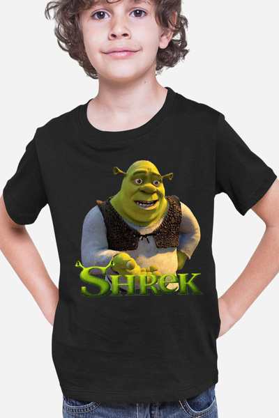OEM Tricou copii Shrek Logo Monster Orc Medieval