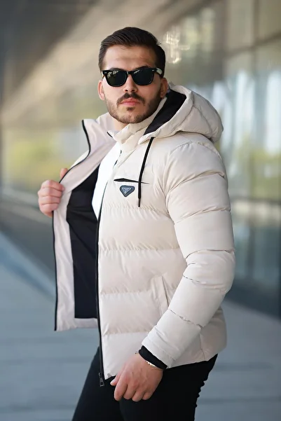 ByTrend Pocket Zipper Emblem Nova Winter Inflatable Coat Pldp 2959-Nm_50451-1