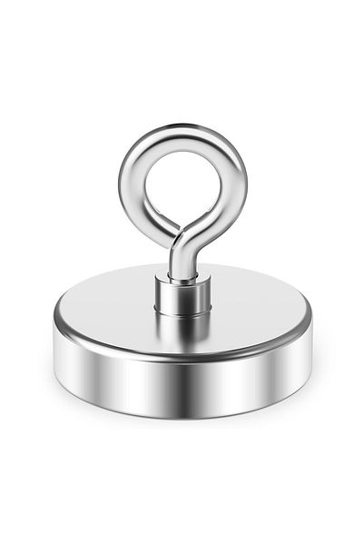 OEM Magnet Neodim de mare putere cu maner D48, Putere - 75 KG
