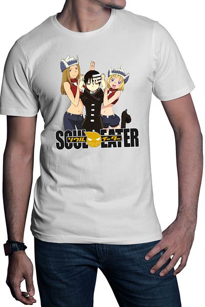 OEM Soul Eater Death the Kid Patricia Elizabeth Clap Men's T-Shirt