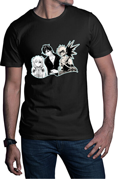 OEM Ανδρικό T-shirt LDK Neon Genesis Evangelion My Hero Academia