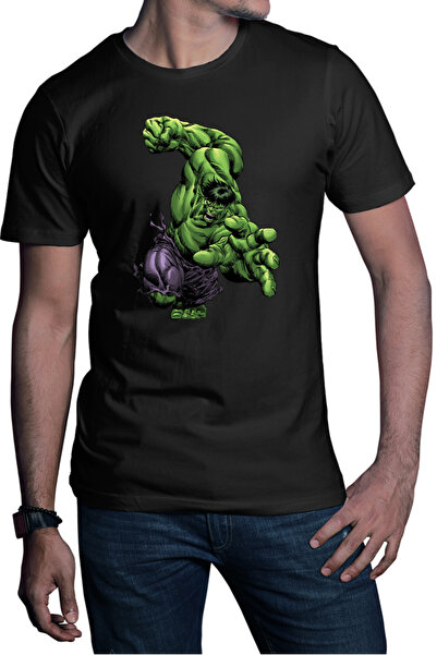 OEM Tricou barbati Hulk Illustration Help Comic Book Animation Movie