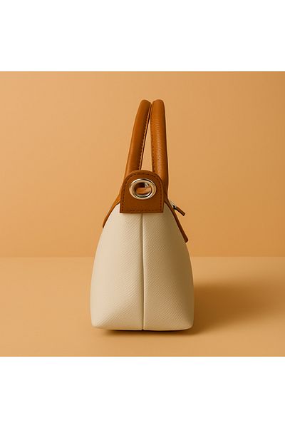 chicora Pristine Mini Clamshell Handbag