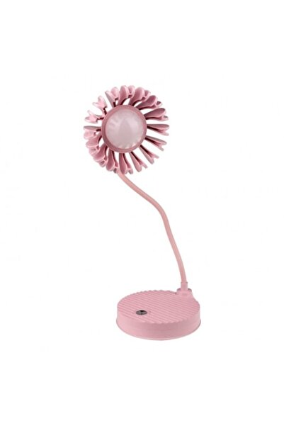 OEM Veioza Floare cu Led, 3 Tipuri Lumina, Plastic, 12x37cm, Roz