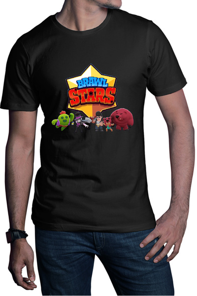OEM Ανδρικό T-shirt Brawl Stars Full Team Shooter Mobile Game Classes