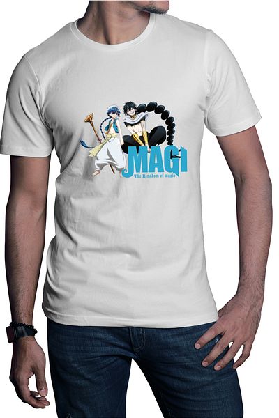 OEM Men's T-shirt Magi The Labyrinth of Magic Alladin Animekage