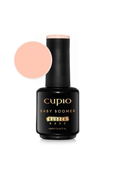 Cupio Βάση από καουτσούκ Baby Boomer - Ροδάκινο 15ml