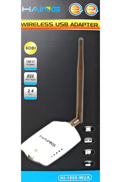 HAING WiFi Router with Antenna - 300 Mbps