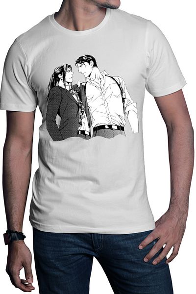OEM Men's T-shirt Finder Ryuuichi Liu Boys Love Otaku Cosplay